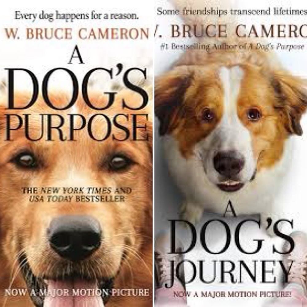 Book Bundle, 2 Paperbacks: A Dog’s Purpose & A Dog’s Journey by W. Bruce Cameron